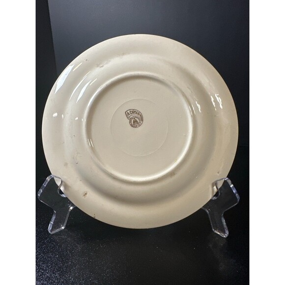 Vintage Virginia State Capitol Souvenir Plate 7.25" Capesco - Picture 9 of 10